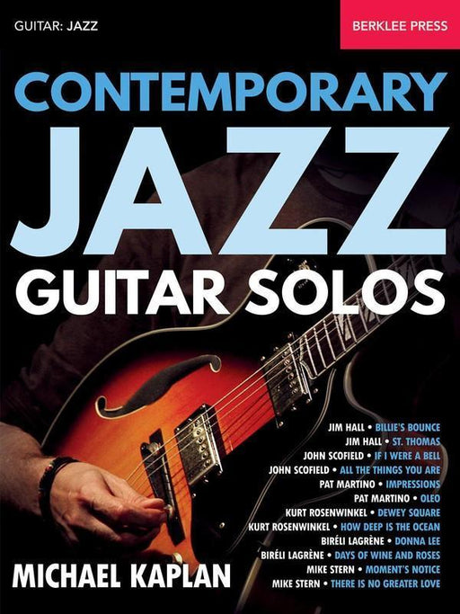 Contemporary Jazz Guitar Solos-Guitar & Folk-Hal Leonard-Engadine Music