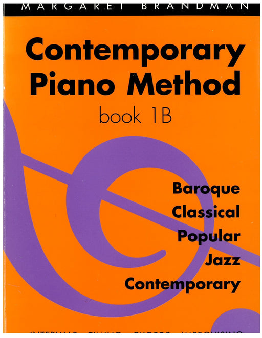 Contemporary Piano Method Book 1B-Piano & Keyboard-Jazzem Music-Engadine Music