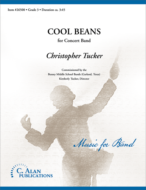 Cool Beans, Christopher Tucker Concert Band Grade 3