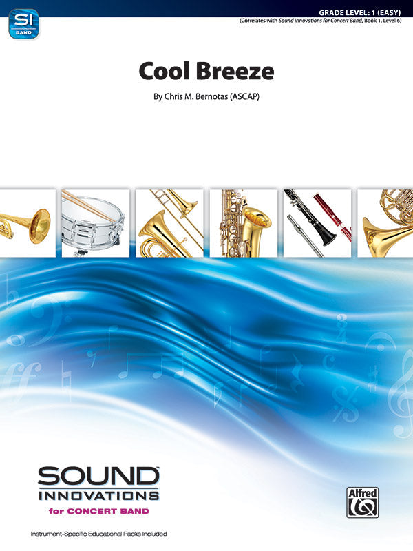 Cool Breeze, Concert Band, Grade 1