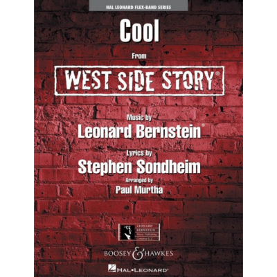 Cool (from West Side Story),Leonard Bernstein Arr. Paul Murtha Concert Band Chart Grade 2-3-Concert Band Chart-Boosey & Hawkes-Engadine Music