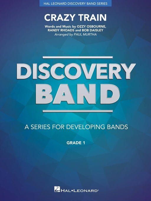 Crazy Train, Paul Murtha, Concert Band Grade 1.5