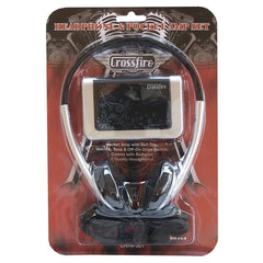 Crossfire Electric Guitar Pocket Amplifier & Headphone Set - Various Colours