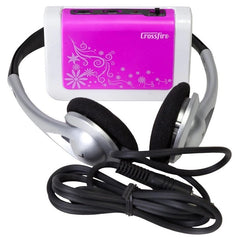 Crossfire Electric Guitar Pocket Amplifier & Headphone Set - Various Colours