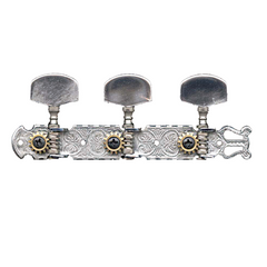 Custom Eagle Acoustic Machine Heads Metal Buttons (3-a-side)