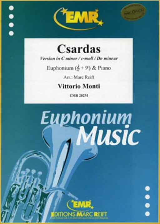 Czardas - Version in C Minor, Euphonium & Piano-Brass-Editions Marc Reift-Engadine Music