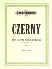 Czerny - 100 Easy Progressive Pieces Without Octaves Op. 139, Piano
