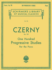 Czerny - 100 Progressive Studies without Octaves, Op. 139, Piano