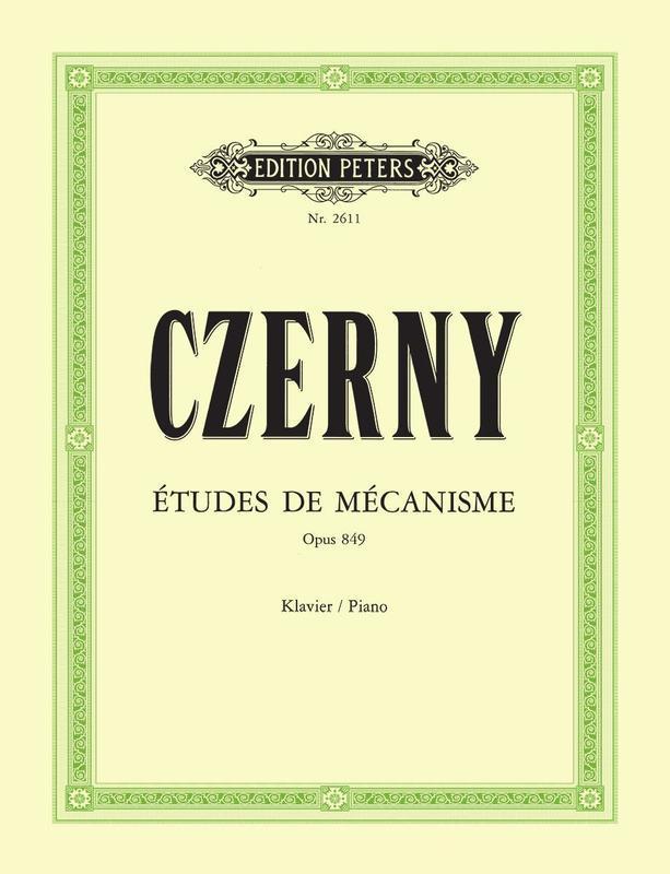 Czerny - 30 Studies of Mechanism Op. 849, Piano