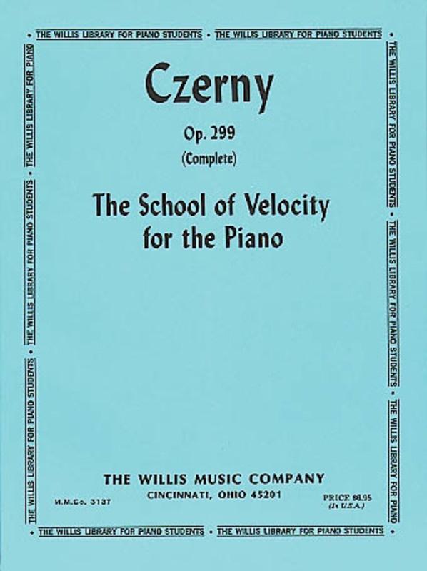 Czerny - School of Velocity Op. 299, Piano