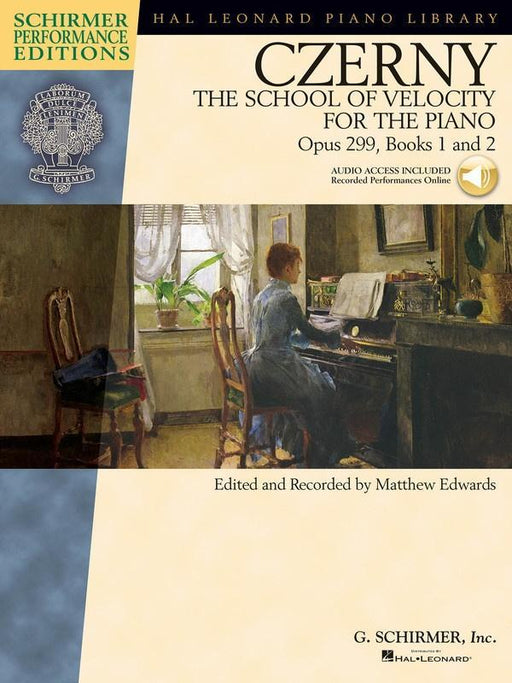 Czerny - The School of Velocity for the Piano, Op. 299, Books 1 and 2-Piano & Keyboard-G. Schirmer Inc.-Engadine Music