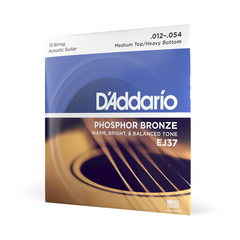 D'Addario 12 String Acoustic Guitar String Set - Various Gauges