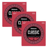 D'Addario EJ27N Classical Guitar String Set Normal Tension 3 Pack