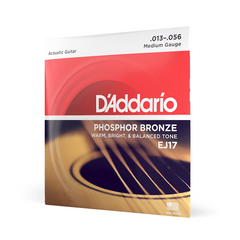 D'Addario Phosphor Bronze Acoustic Guitar String Set - Various Gauges