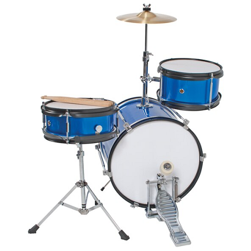 DXP 3 Piece Junior Drum Kit TXJ3-Acoustic Drum Kit-DXP-Blue-Engadine Music