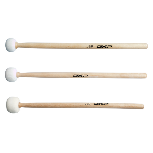 DXP Bass Drum Mallets Hard (Pair) - Various