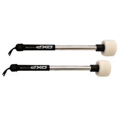 DXP Bass Drum Mallets with Aluminium Handle (Pair)