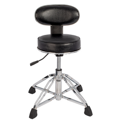DXP Deluxe Hydraulic Drum Throne with Back Rest