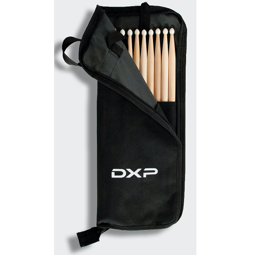DXP TDK55AN Drumstick Bag with 5 Pairs Drumsticks-Drum Stick Bag-DXP-Engadine Music