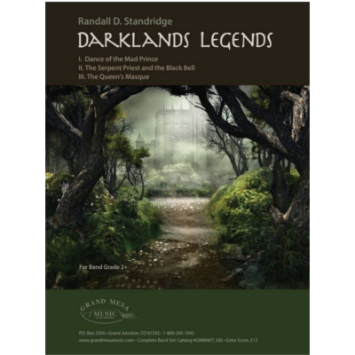Darklands Legends, Randall D. Standridge Concert Band Chart Grade 2-Concert Band Chart-Grand Mesa Music-Engadine Music