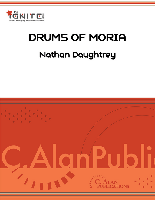 Daughtrey - Drums of Moria-Percussion Ensemble-C. Alan Publications-Engadine Music