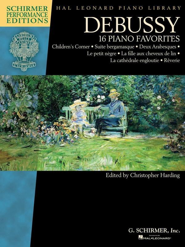 Debussy - 16 Piano Favorites-Piano & Keyboard-G. Schirmer, Inc.-Engadine Music