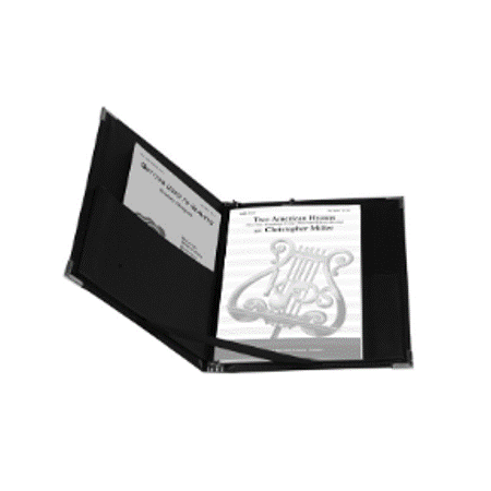Deluxe Choral Performance Folder - Black