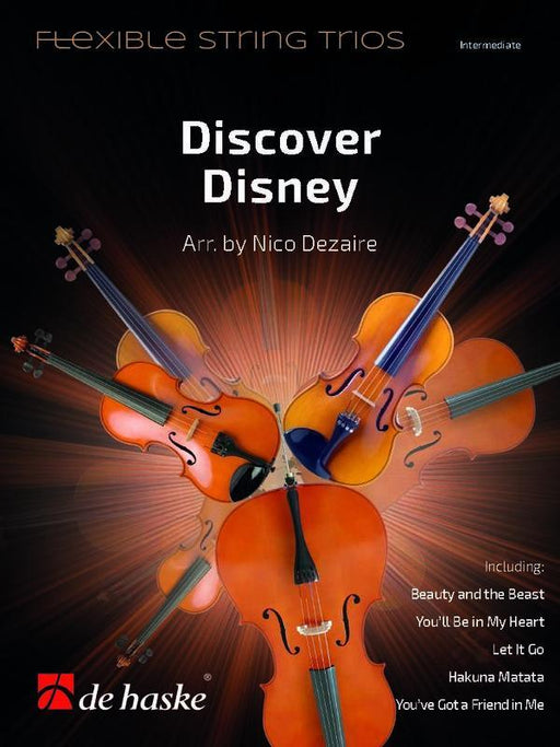 Discover Disney Flexible String Trios-Flexible Ensemble-De Haske Publications-Engadine Music