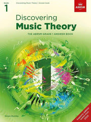 Discovering Music Theory, The ABRSM Grade 1 Workbook / Answer Book