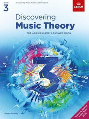 Discovering Music Theory, The ABRSM Grade 3 Workbook / Answer Book