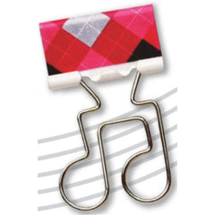 Double Clip 8th Note Pack of 4