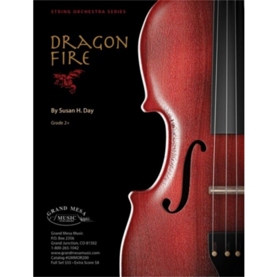 Dragon Fire, Susan H. Day String Orchestra Grade 2+-String Orchestra-Grand Mesa Music-Engadine Music