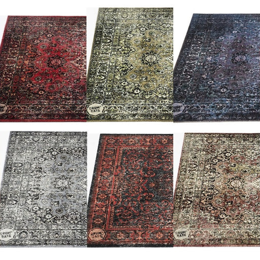 DrumNBase Stage Drum Mat, 185 x 160cm - Various Designs