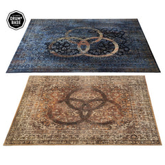 DrumNBase Stage Drum Mat Bonzo, 185 x 160cm - Various Designs