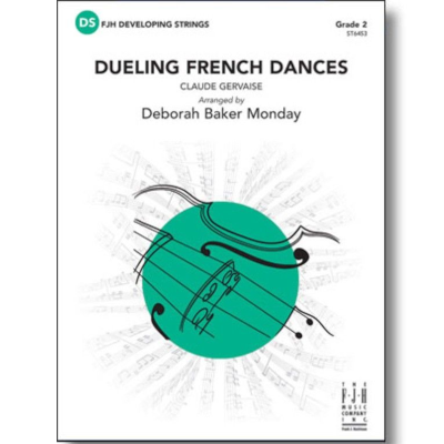 Dueling French Dances, Gervaise Arr. Deborah Baker Monday String Orchestra Grade 2-String Orchestra-FJH Music Company-Engadine Music