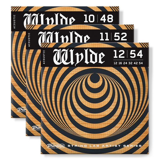 Dunlop Acoustic Guitar Phosphor Bronze String Lab Series String Set - Zakk Wylde