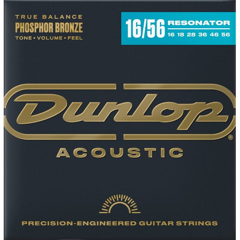 Dunlop Acoustic Resonator Guitar Phosphor Bronze Wound String Set