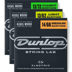 Dunlop Baritone Electric Guitar String Set