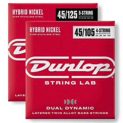 Dunlop Bass Guitar Hybrid String Set - Various