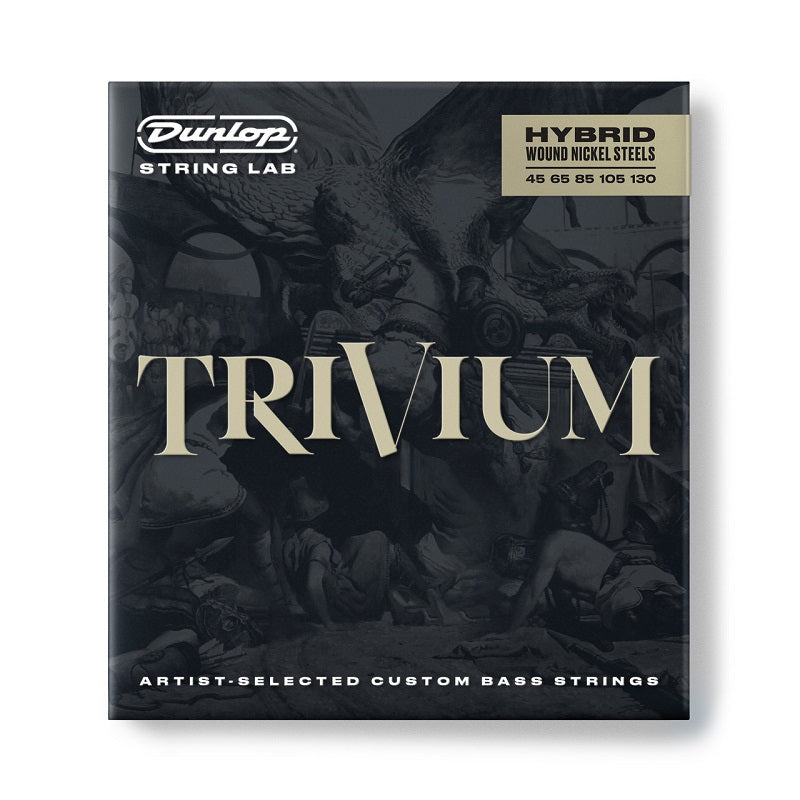 Dunlop Bass Guitar Hybrid Wound Nickel 5-String Set - Trivium