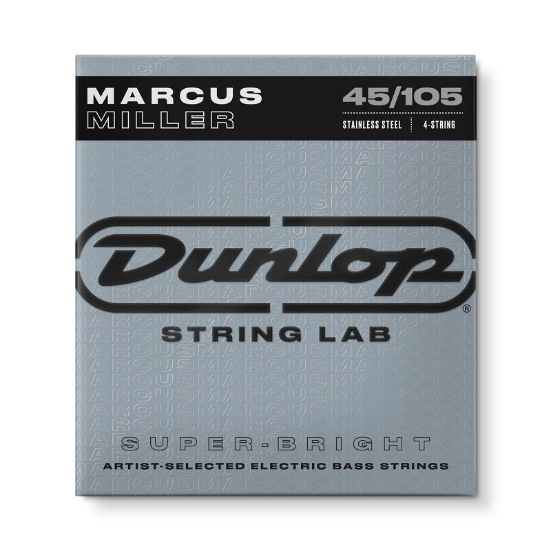 Dunlop Bass Guitar Icon Series Stainless Steel Round Wound String Set - Marcus Miller