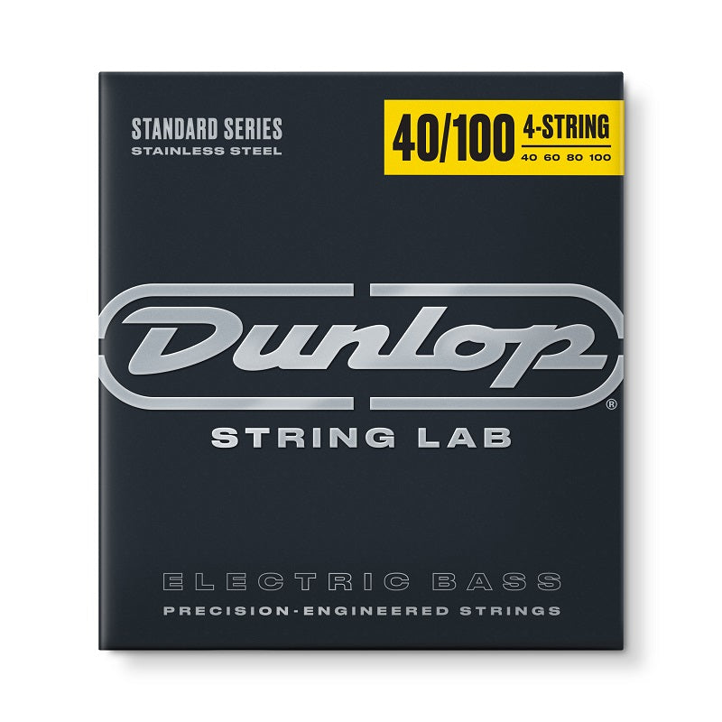 Dunlop Bass Guitar Stainless Steel Round Wound 4-String Set - Various