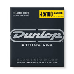 Dunlop Bass Guitar Stainless Steel Round Wound 4-String Set - Various