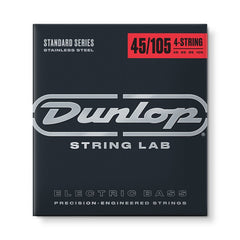 Dunlop Bass Guitar Stainless Steel Round Wound 4-String Set - Various