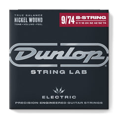 Dunlop Electric Guitar Nickel Wound 8-String Set