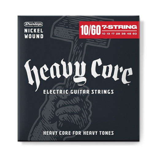 Dunlop Electric Guitar Nickel Wound Heavy Core 7-String Set