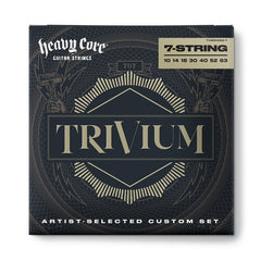 Dunlop Electric Guitar Nickel Wound Heavy Core 7-String Set - Trivium