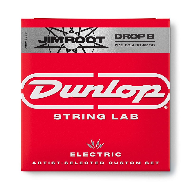 Dunlop Electric Guitar Nickel Wound String Lab Series String Set - Jim Root