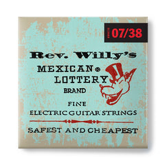Dunlop Electric Guitar Nickel Wound String Set - Rev. Willy's Mexican Lottery Brand
