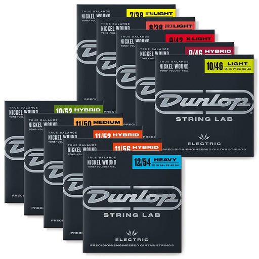 Dunlop Electric Guitar Nickel Wound String Set - Various